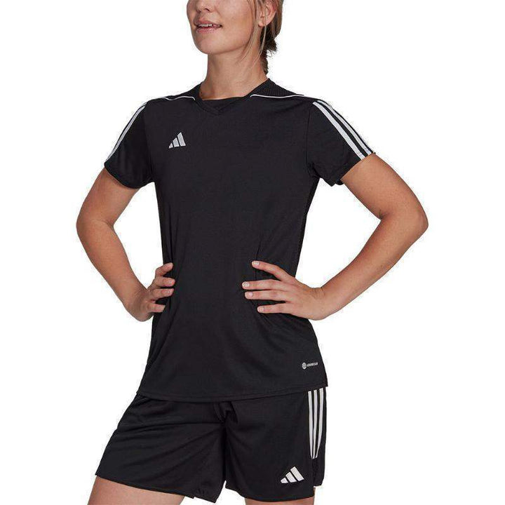 Adidas Tiro 23 Black White Women's T-shirt