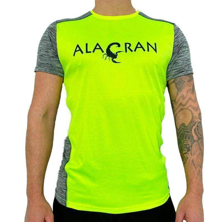 Alacran Elite Yellow Fluor Gray T-shirt
