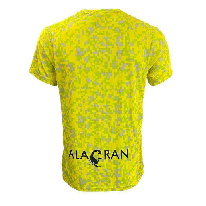 Camiseta Alacran Elite Pixels Amarela