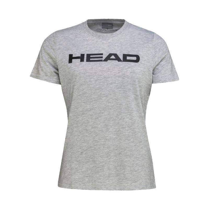 Camiseta feminina de algodão Head Club Lucy cinza