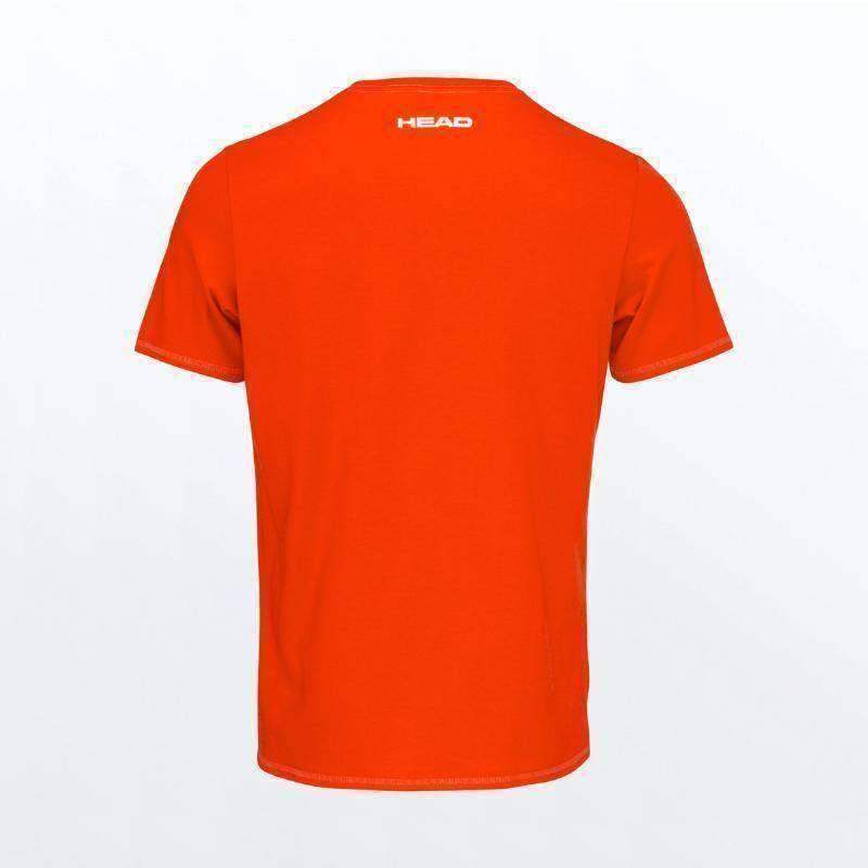 Cotton Head Padel Tangerine T-shirt