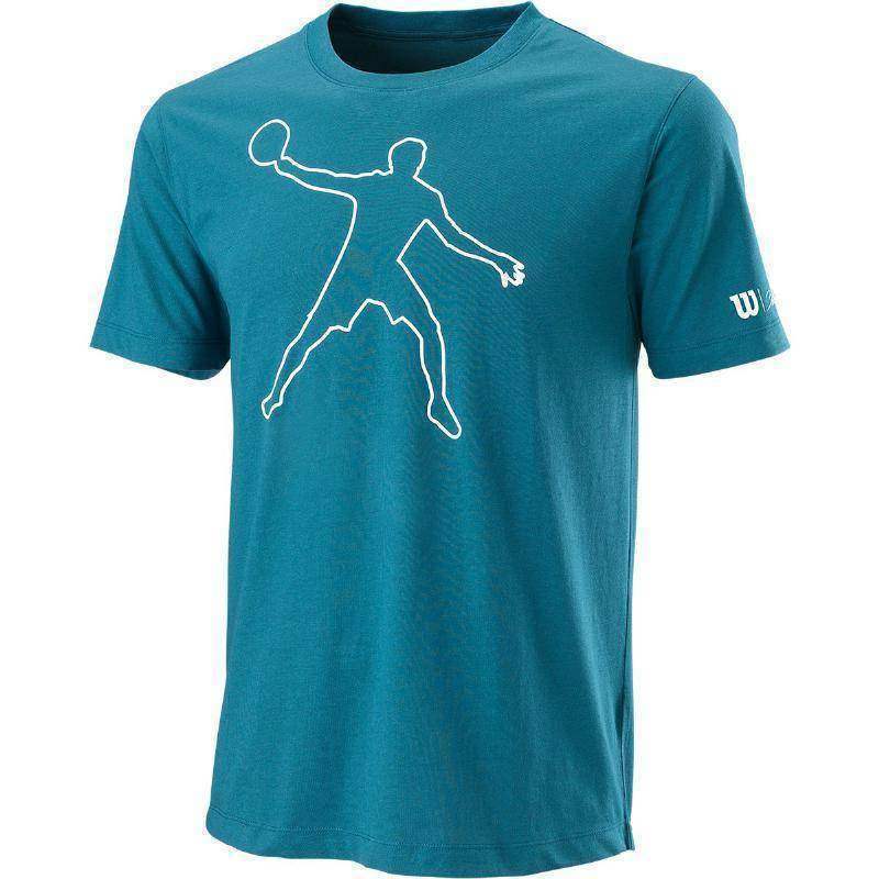 Wilson Bela Tee II Cotton T-shirt Coral Blue