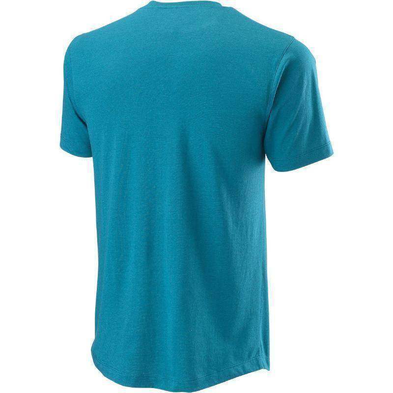 Camiseta Wilson Bela Tee II Algodão Azul Coral