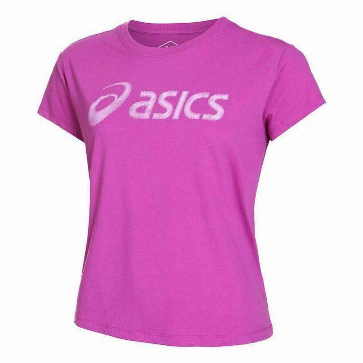 Camiseta feminina Asics Big Logo Tee Lavender