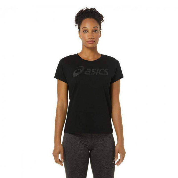Asics Big Logo Tee Black Women's T-shirt