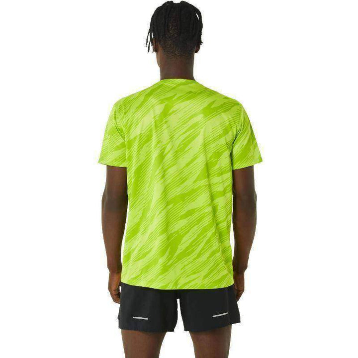 Asics Core All Over Print T-shirt Lime