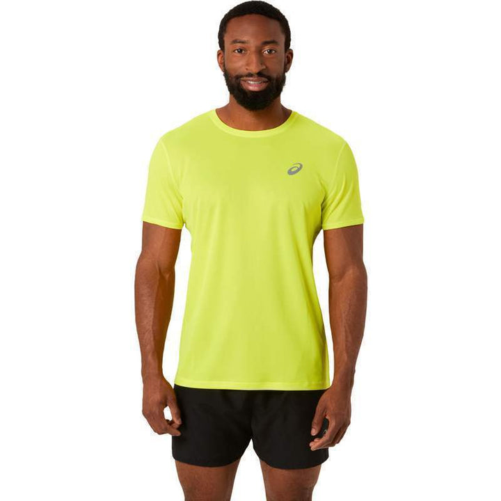 Camiseta Asics Core Amarelo Fluorescente