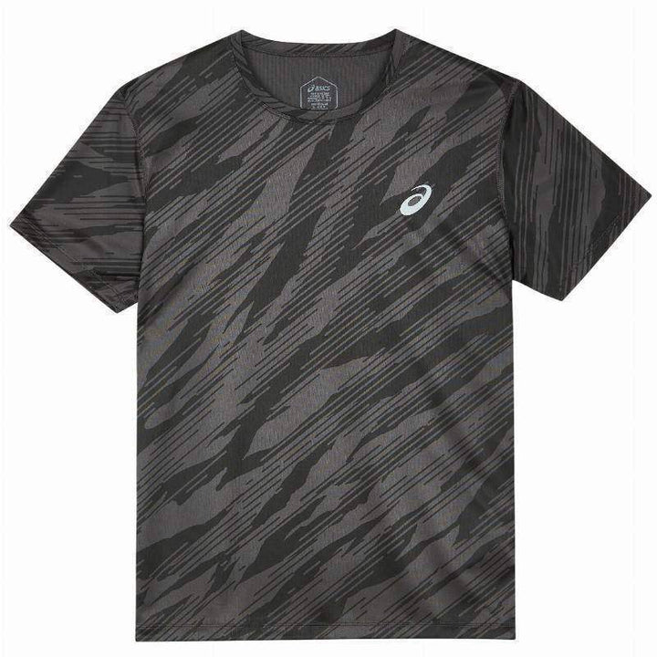 Camiseta Asics Core SS cinza grafite preto