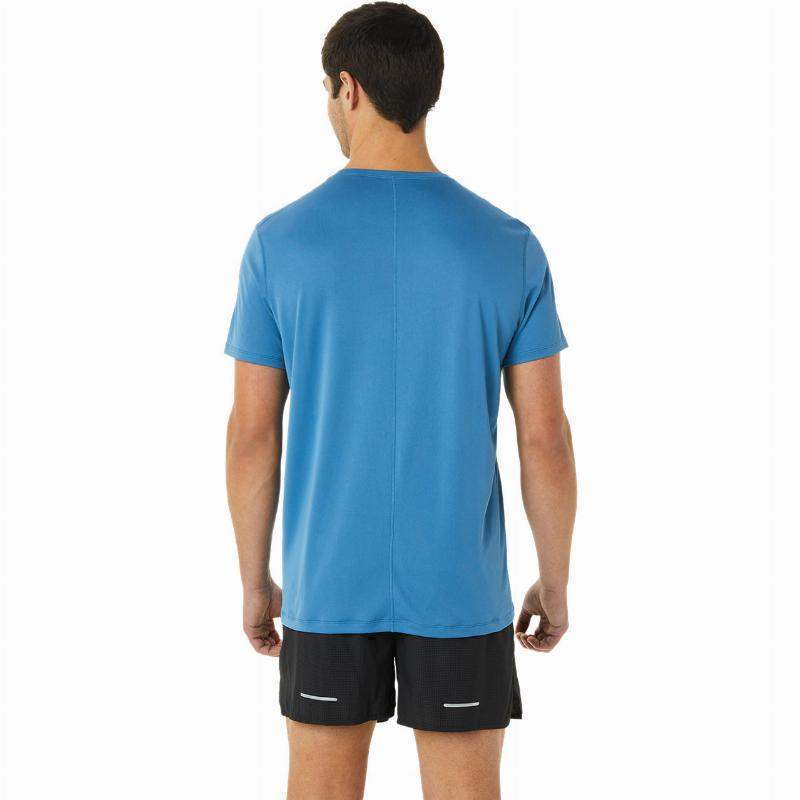 Camiseta Asics Core SS Top Azul Gris