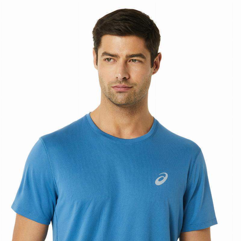 Camiseta Asics Core SS Top Azul Gris