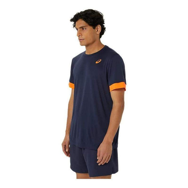 Asics Court Midnight Blue Orange T-Shirt