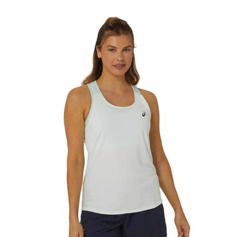 Camiseta feminina Asics Court azul claro