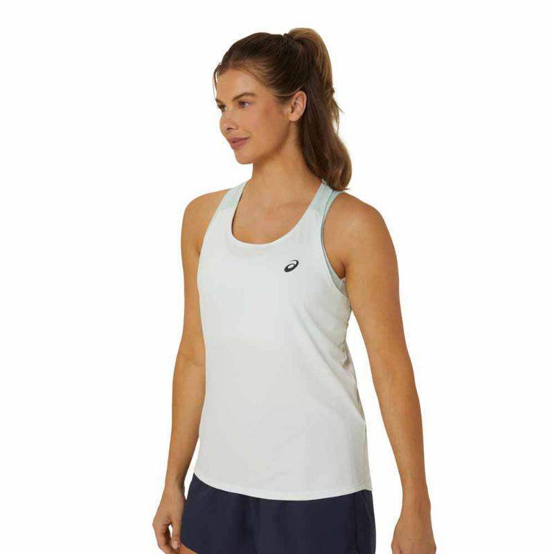 Camiseta feminina Asics Court azul claro