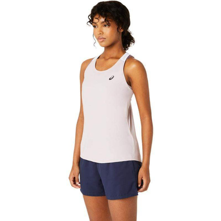 Asics Court T-shirt Bright Pink White Women