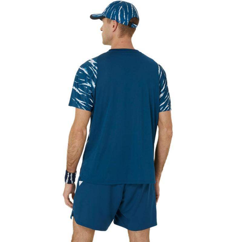 Asics Camiseta Game Azul Mako