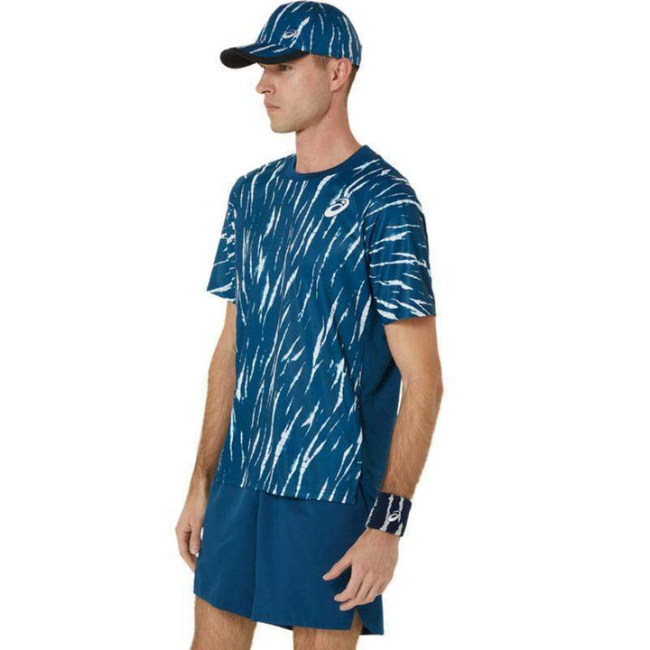 Asics Camiseta Game Azul Mako