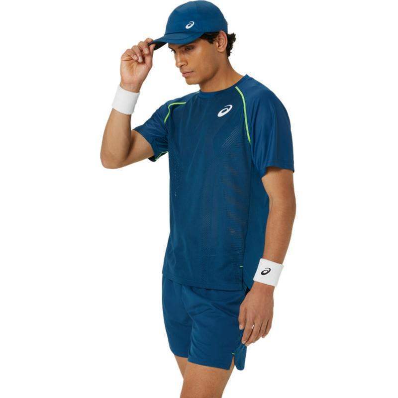 Asics Camiseta Match Azul Mako