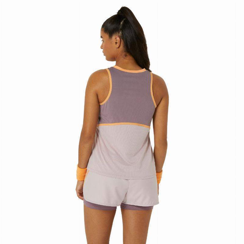 Camiseta feminina Asics Match rosa