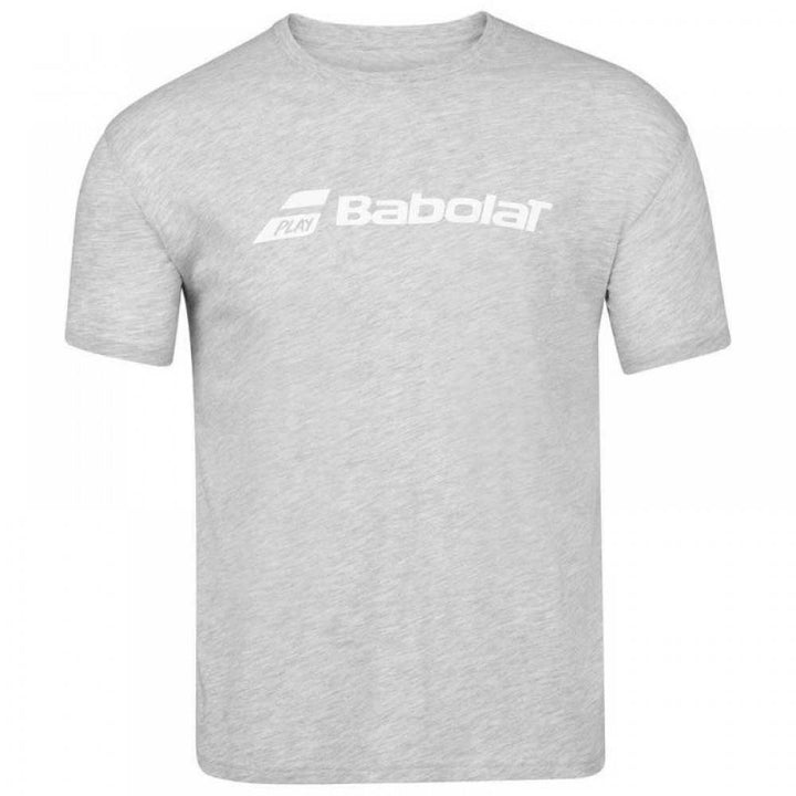 Camiseta Babolat Exercise Gris Jaspeado