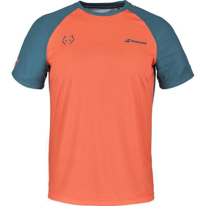 Babolat Juan Lebron Orange Dark Blue T-shirt