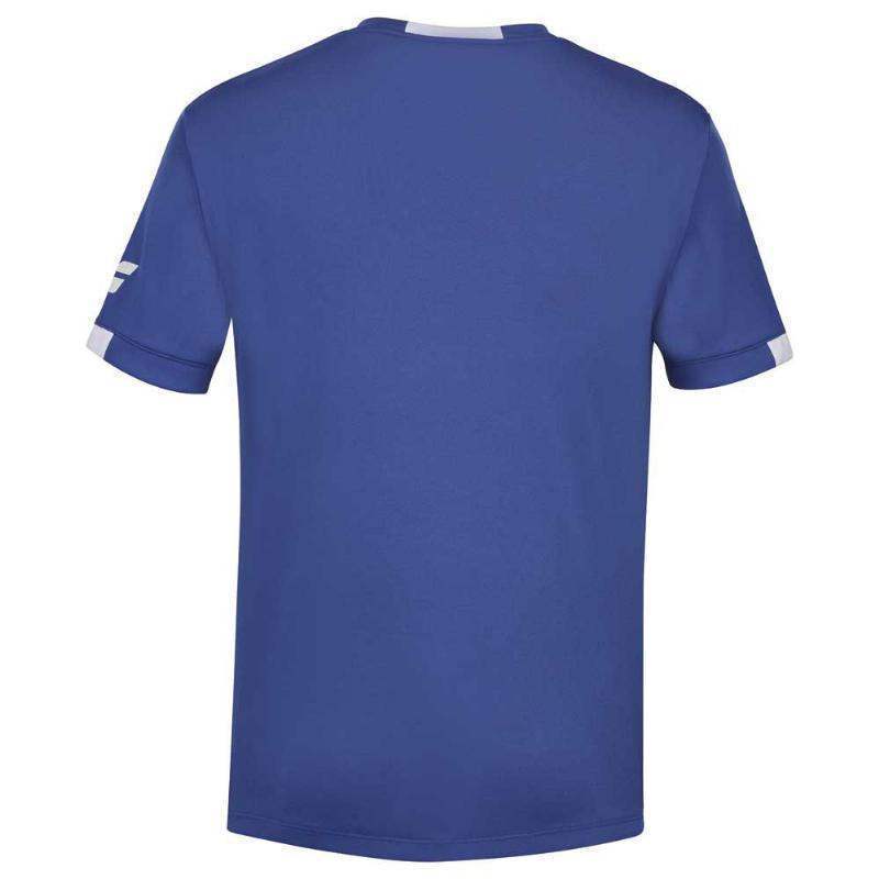 Babolat Play Crew T-shirt Blue White