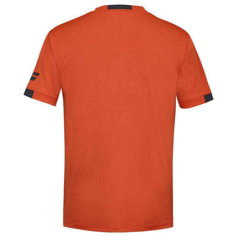 Babolat Play Crew T-shirt Red Black