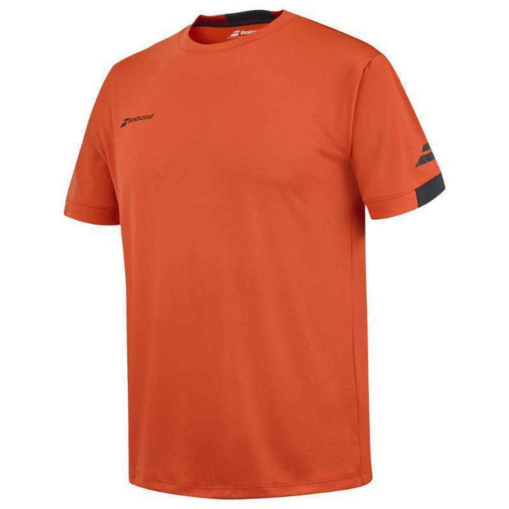 Babolat Play Crew T-shirt Red Black