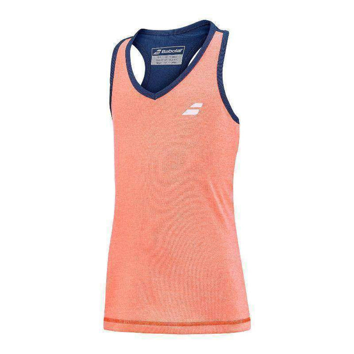 Babolat Play Orange Dark Blue Women's T-shirt