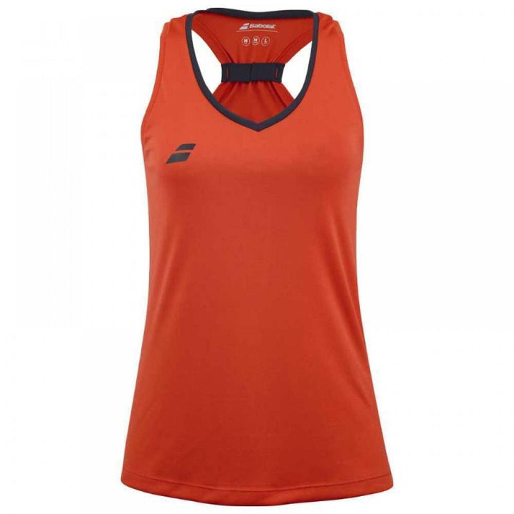 Camiseta feminina Babolat Top vermelha