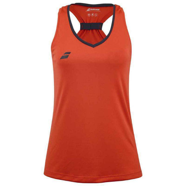 Camiseta feminina Babolat Top vermelha