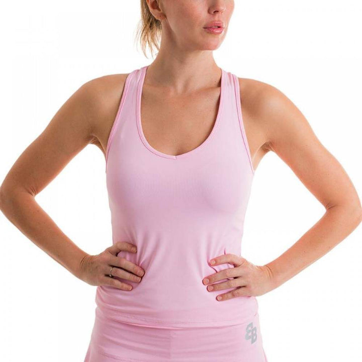 Camiseta BB Basic Peaked Rosa Claro