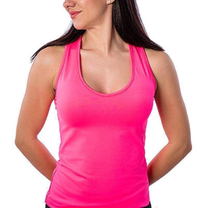 Fluorescent Pink Basic Bb T-shirt