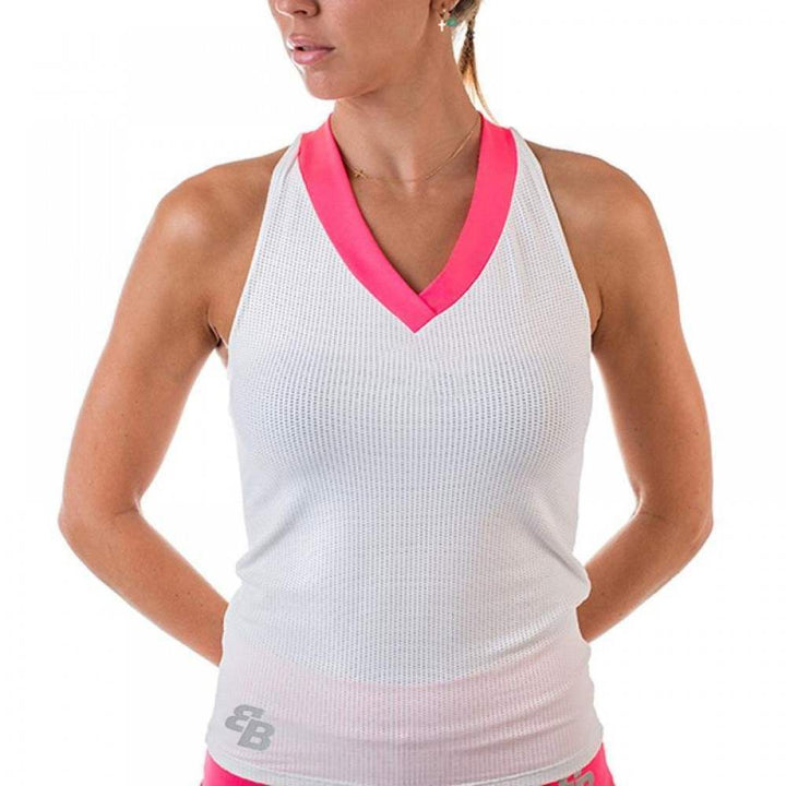 Camiseta BB Nerea Branco Rosa