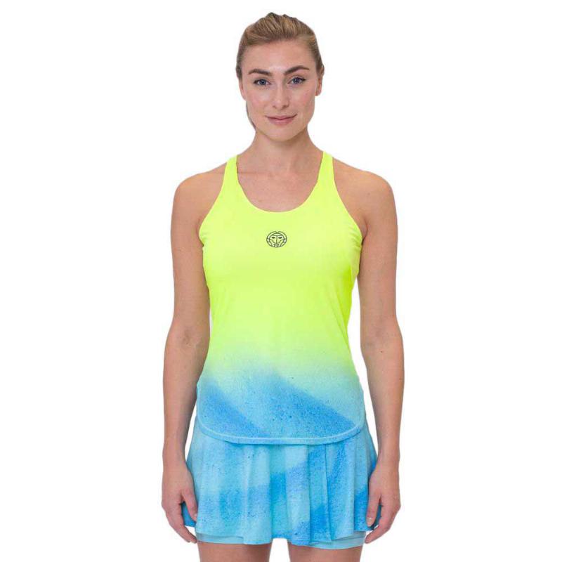 Bidi Badu Beach Spirit Yellow Neon Aqua Women's T-shirt