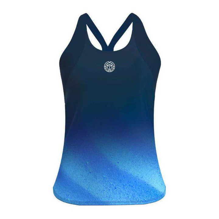 Camiseta feminina Bidi Badu Beach Spirit azul escuro