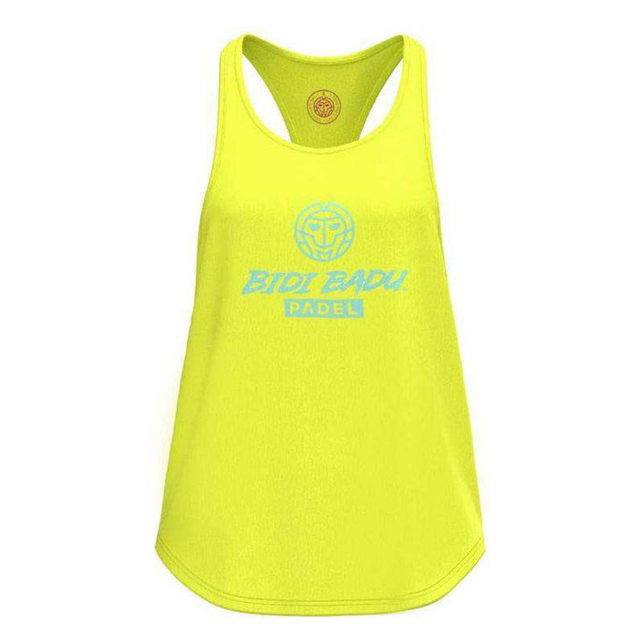 Camiseta feminina Bidi Badu Beach Spirit Chill Amarelo Neon Aqua