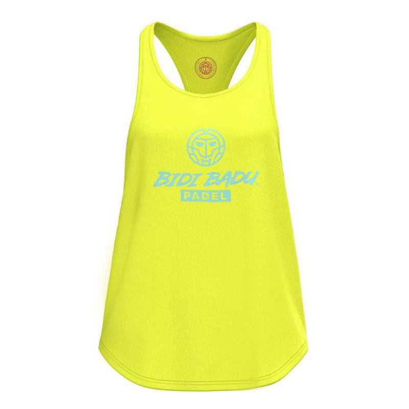 Camiseta feminina Bidi Badu Beach Spirit Chill Amarelo Neon Aqua