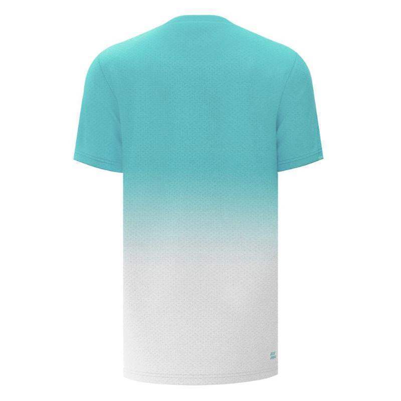 Bidi Badu Crew Gradiant Aqua White T-shirt