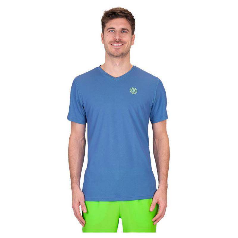 Camiseta Bidi Badu Crew Inside Out Azul Verde Neon