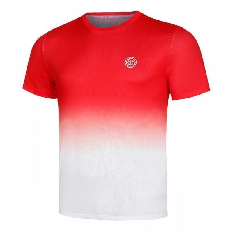 Bidi Badu Crew Gradiant Red White T-shirt