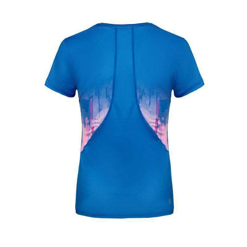 Camiseta Bidi Badu Eve Tech Azul Rosa Mujer