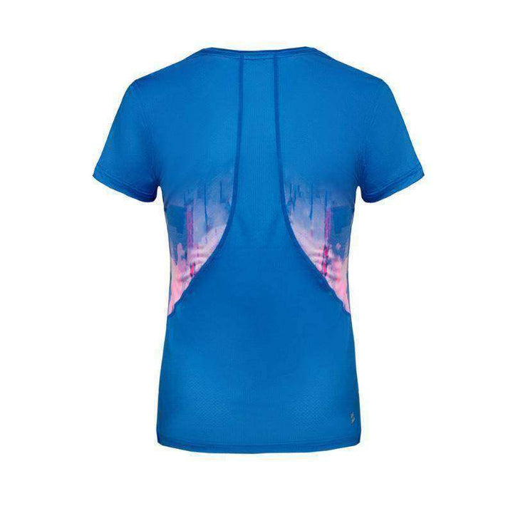 Bidi Badu Eve Tech Blue Pink Women's T-shirt