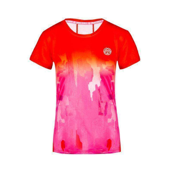 Camiseta feminina Bidi Badu Eve Tech vermelho rosa