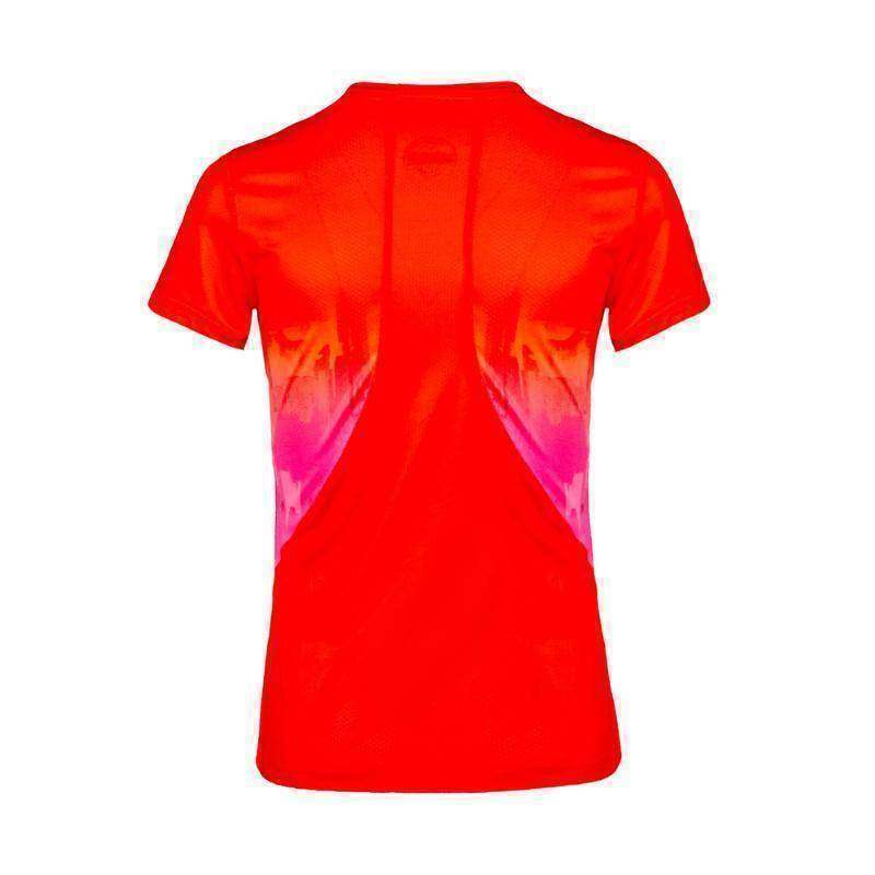 Camiseta feminina Bidi Badu Eve Tech vermelho rosa