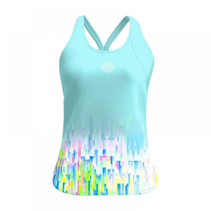 Camiseta feminina Bidi Badu Melbourne Aqua Mix