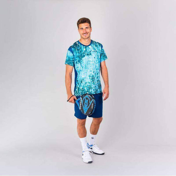 Bidi Badu Padel Themba T-shirt Dark Blue Aqua