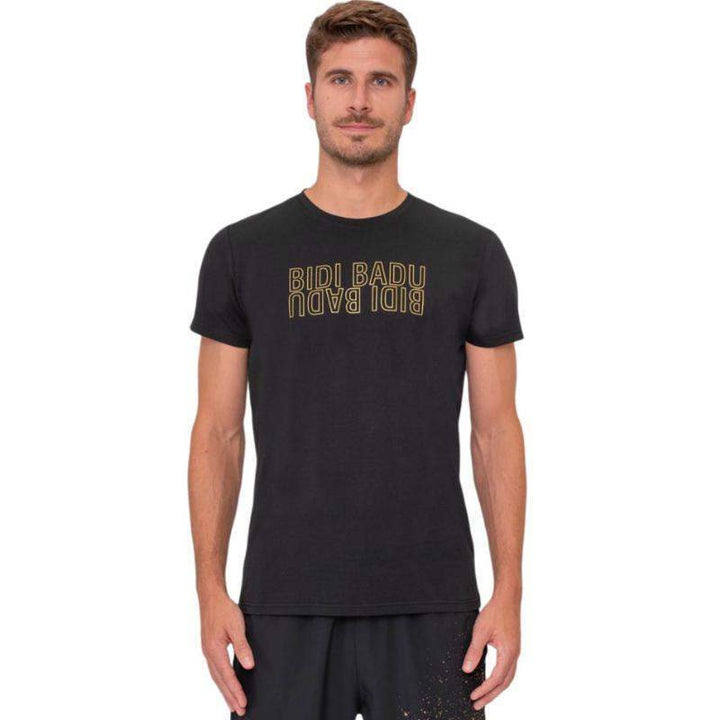 Camiseta Bidi Badu Paris Chill Preto Dourado