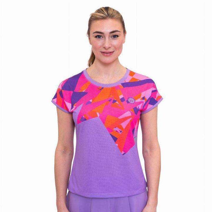 Bidi Badu Spike Capsleeve Lilac Pink Women's T-shirt