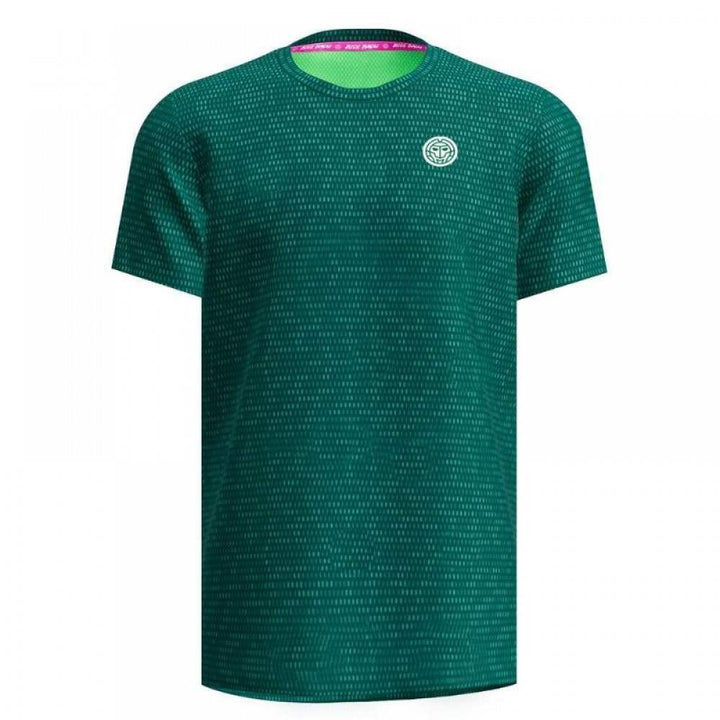 Bidi Badu Spike Crew Camiseta de duas cores verde escuro