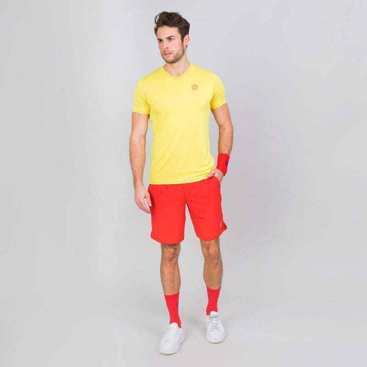 Camiseta Bidi Badu Ted Amarelo Neon Vermelho